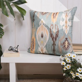 Μαξιλαροθήκη Negron - 65x65cm δαπέδου με γέμιση Teoran Home