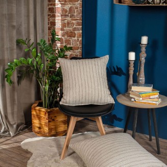 Μαξιλαροθήκη Διακοσμητική Δαπέδου  65x65 Teoran Home Orlando 01