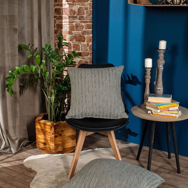 Μαξιλαροθήκη Orlando 04 - 65x65cm δαπέδου με γέμιση