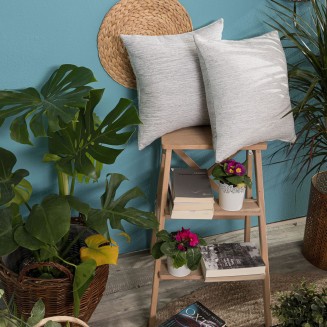 Μαξιλαροθήκη Διακοσμητική  Με Γέμιση 43x43 Teoran Home Ragusta 04
