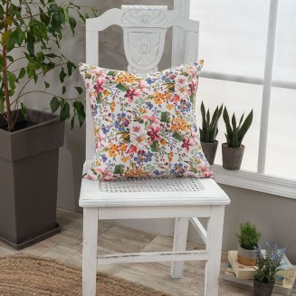 Μαξιλαροθήκη Διακοσμητική Δαπέδου Με Γέμιση 65x65 Teoran Home Ronda