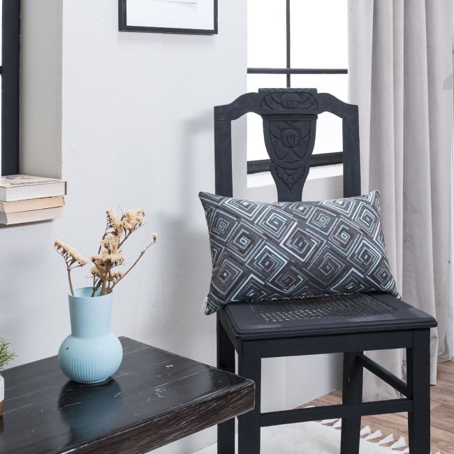 Μαξιλαροθήκη Santos 04 - 30x50cm με γέμιση