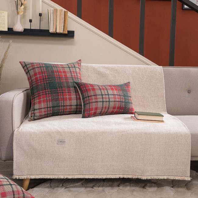 Μαξιλαροθήκη Scottich 10 - 65x65cm δαπέδου με γέμιση