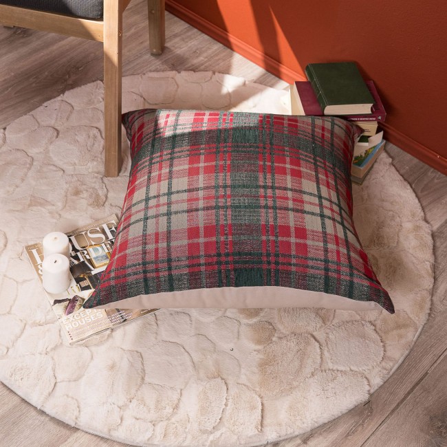 Μαξιλαροθήκη Scottich 10 - 65x65cm δαπέδου με γέμιση