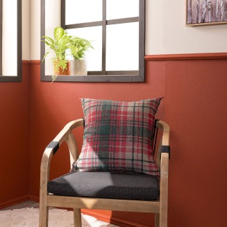Μαξιλαροθήκη Scottich 10 - 65x65cm Δαπέδου Με Γέμιση Teoran Home