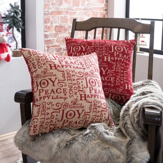 Χριστουγενιάτικη Μαξιλαροθήκη Steinhaus 10 - 30x50cm Teoran Home