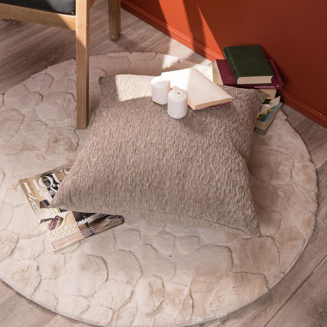 Μαξιλαροθήκη Valley 03 - 65x65cm δαπέδου με γέμιση