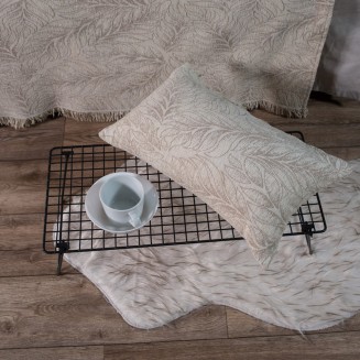 Μαξιλαροθήκη Διακοσμητική Δαπέδου  65x65 Teoran Home Illinois 01