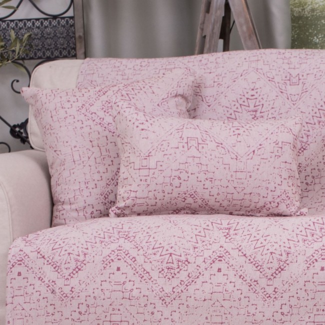 Μαξιλαροθήκη Indore 06 - 65x65cm δαπέδου με γέμιση