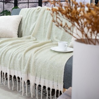 Ριχτάρι-Κουβέρτα Καναπέ Mohair 13 - 130 x 150cm Teoran Home