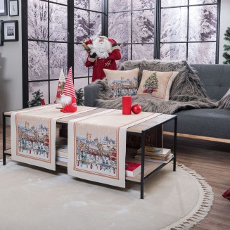 Χριστουγενιάτικη Τραβέρσα Ennsdorf - 45x140cm Teoran Home