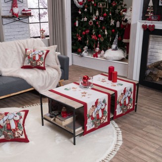 Χριστουγενιάτικη Τραβέρσα Rhoden - 45x140cm Teoran Home