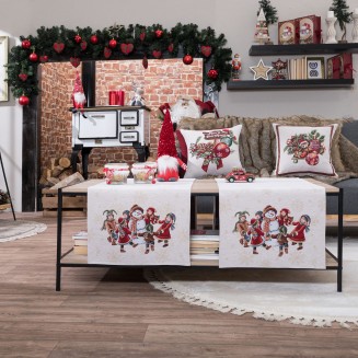 Χριστουγενιάτικη Τραβέρσα Stetten - 45x140cm Teoran Home