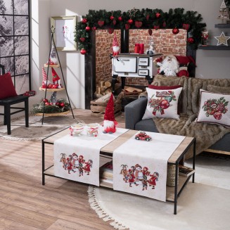 Χριστουγενιάτικη Τραβέρσα Stetten - 45x140cm Teoran Home