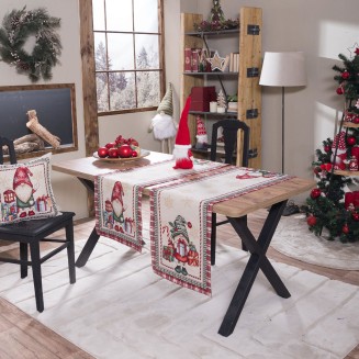 Χριστουγενιάτικη Τραβέρσα Steyr - 45x140cm Teoran Home