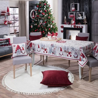 Χριστουγενιάτικο Τραπεζομάντηλο Elf - 140x180cm Teoran Home