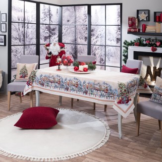 Χριστουγενιάτικο Τραπεζομάντηλο Ennsdorf - 140x220cm Teoran Home