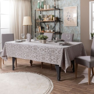 Τραπεζομάντηλο Σετ 160x250+12 Πετσέτες Teoran Home Lorient