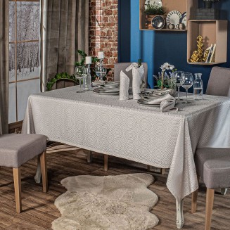 Τραπεζομάντηλο 160x250+12 Πετσέτες Teoran Home Roussilon