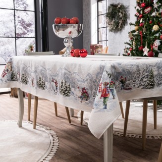 Χριστουγενιάτικο Τραπεζομάντηλο Salzburg - 140x220cm Teoran Home