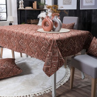 Τραπεζομάντηλο Santos 05 - 135x135cm Teoran Home