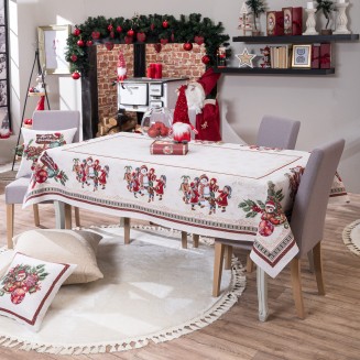 Χριστουγενιάτικο Τραπεζομάντηλο Stetten - 140x220cm Teoran Home