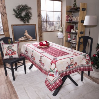 Χριστουγενιάτικο Τραπεζομάντηλο Steyr - 140x140cm Teoran Home