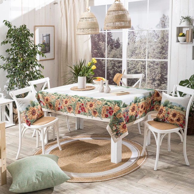 Τραπεζομάντηλο Sunflower - 140x180cm