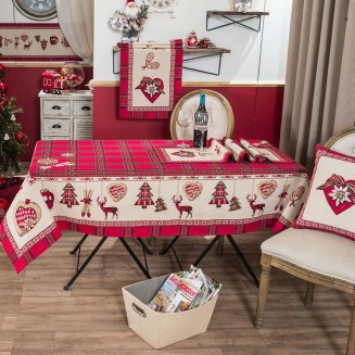 Τραπεζομάντηλο 140x140 Teoran Home Trivor