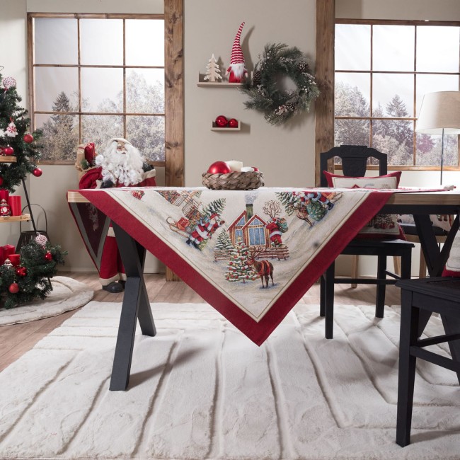 Τραπεζομάντηλο Wells - 140x140cm