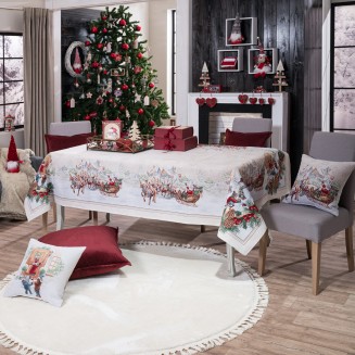 Χριστουγενιάτικο Τραπεζομάντηλο Werfen - 140x240cm Teoran Home