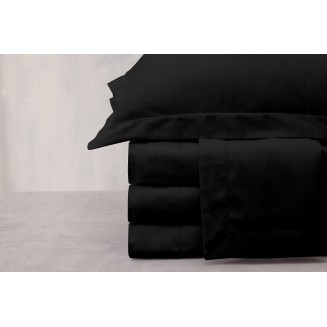 Σεντόνια Σετ Υπέρδιπλα 240x260 Makis Tselios Azour 2 Black