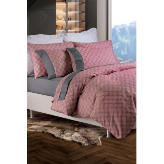 Παπλωματοθήκη Σετ Μονή 160x240 Makis Tselios Diamonds