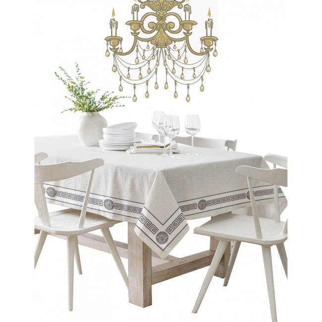 Τραπεζομάντηλο 160x220 Makis Tselios Key Silver