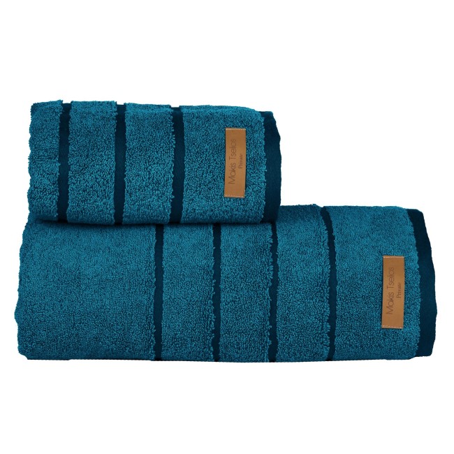 Πετσέτα Μπάνιου 90x150 Makis Tselios Prive Petrol