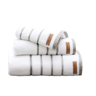Πετσέτα Μπάνιου 90x150 Makis Tselios Prive White