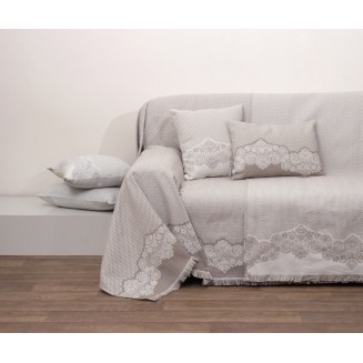 Ριχτάρι Πολυθρόνας 180x150 1561 Beige Anna Riska