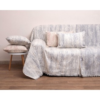 Ριχτάρι Πολυθρόνας 180x150 1452 Grey Anna Riska