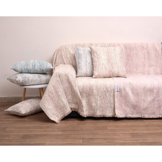 Ριχτάρι Πολυθρόνας 180x150 1452 Blush Pink Anna Riska
