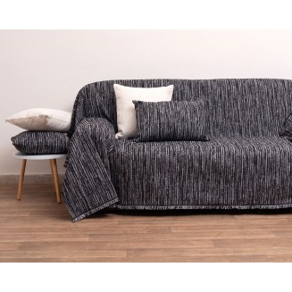 Ριχτάρι Πολυθρόνας 180x150 1453 Black Anna Riska