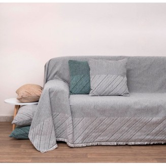 Ριχτάρι Πολυθρόνας 180x150 1455 Grey Anna Riska