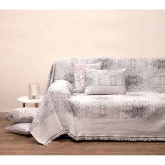 Ριχτάρι Πολυθρόνας 180x150 1535 Grey Anna Riska