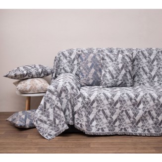 Ριχτάρι Πολυθρόνας 180x150 1571 Anthracite Anna Riska