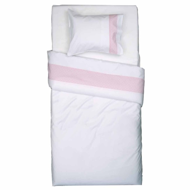 Πάπλωμα Κούνιας 120x160 Ρόμπιν Ροζ Ροζ