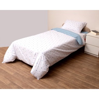 Παπλωματοθήκη Σετ Κούνιας 120x160 Viopros Ίκαρος Σιέλ