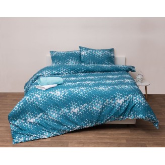 Σετ Πάπλωμα Υπέρδιπλο 220x240 Κάρτερ Πετρόλ Viopros