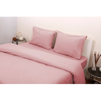 Παπλωματοθήκη Σετ Κούνιας 120x160 Viopros 3100 Φανέλλα Ρόζ