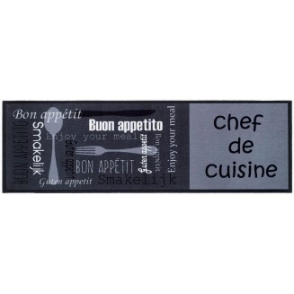 Πατάκι Κουζίνας 50x150 Sdim Cοοκ & Wash 205 Chef De Cuisine