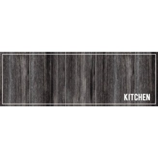 Πατάκι 50x150 Sdim Cook & Wash 707 Kitchen Wood Anthra