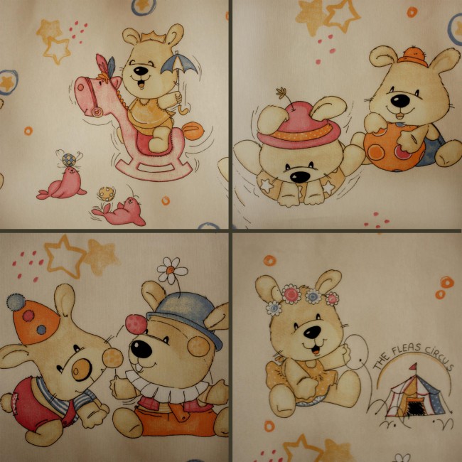 Παιδική Κουρτίνα με Τρούκς (140X260) Mc Decor 002 - MCDECOR